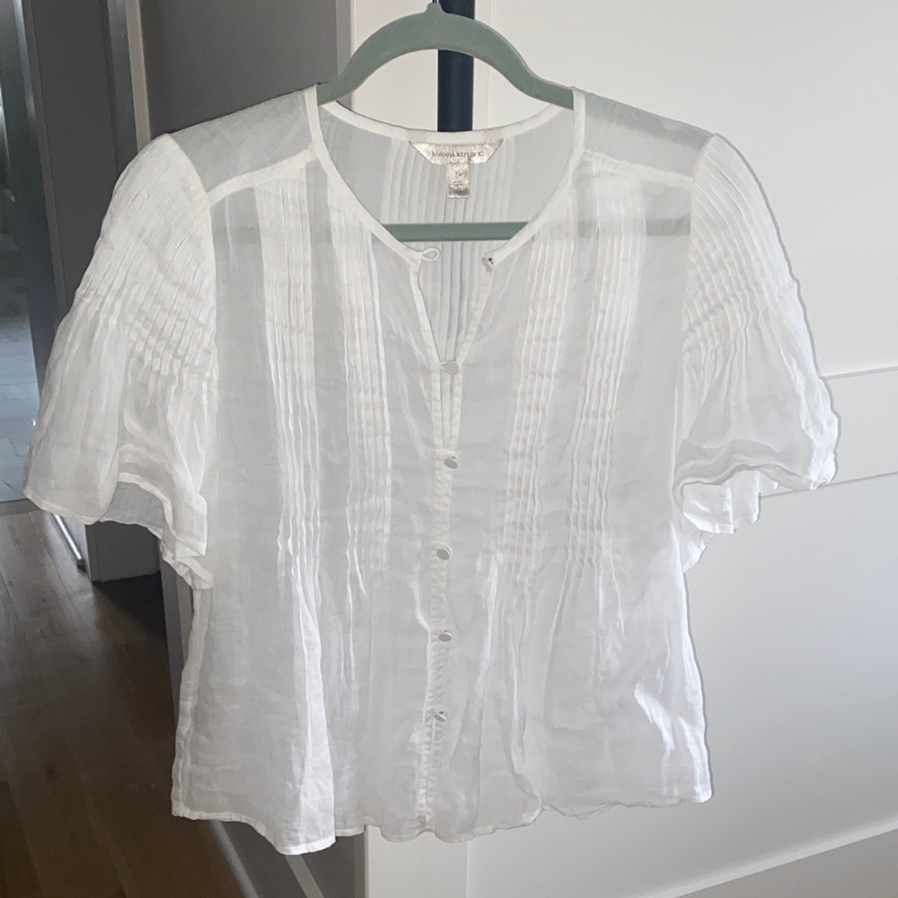 Banana Republic Sheer Top